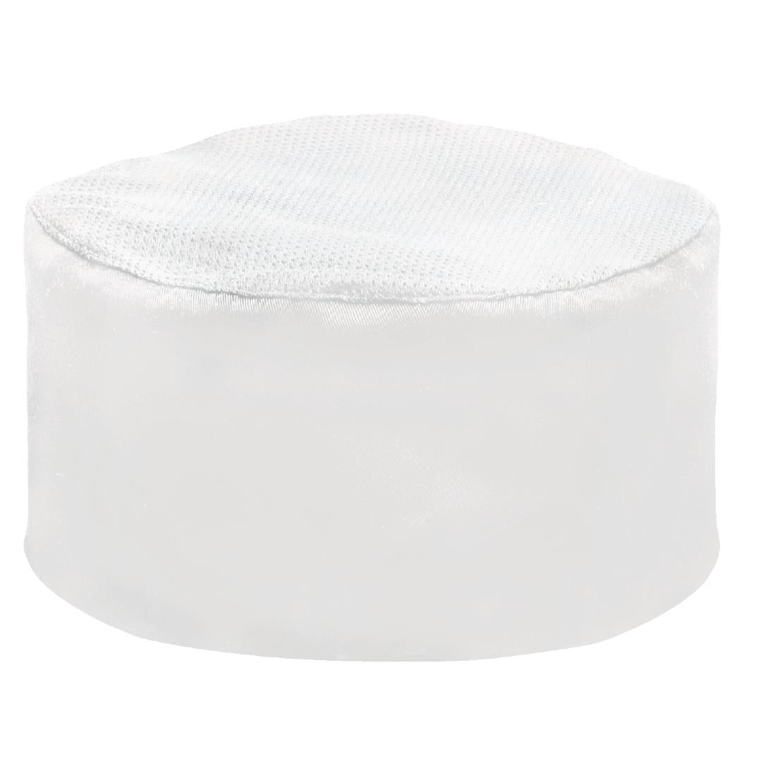 Calot de cuisine Cool Vent Chef Works blanc — A703