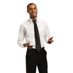 Chemise mixte Uniform Works manches longues blanche S — A730-S