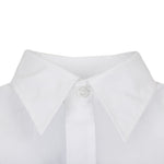 Chemise mixte Uniform Works manches longues blanche S — A730-S