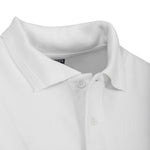 Polo mixte blanc S — A734-S