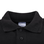 Polo mixte noir M — A735-M