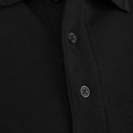 Polo mixte noir M — A735-M