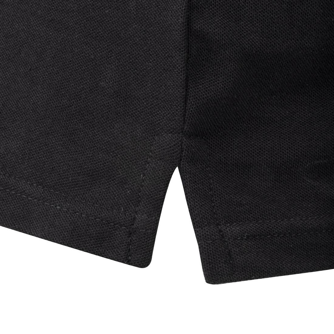 Polo mixte noir M — A735-M
