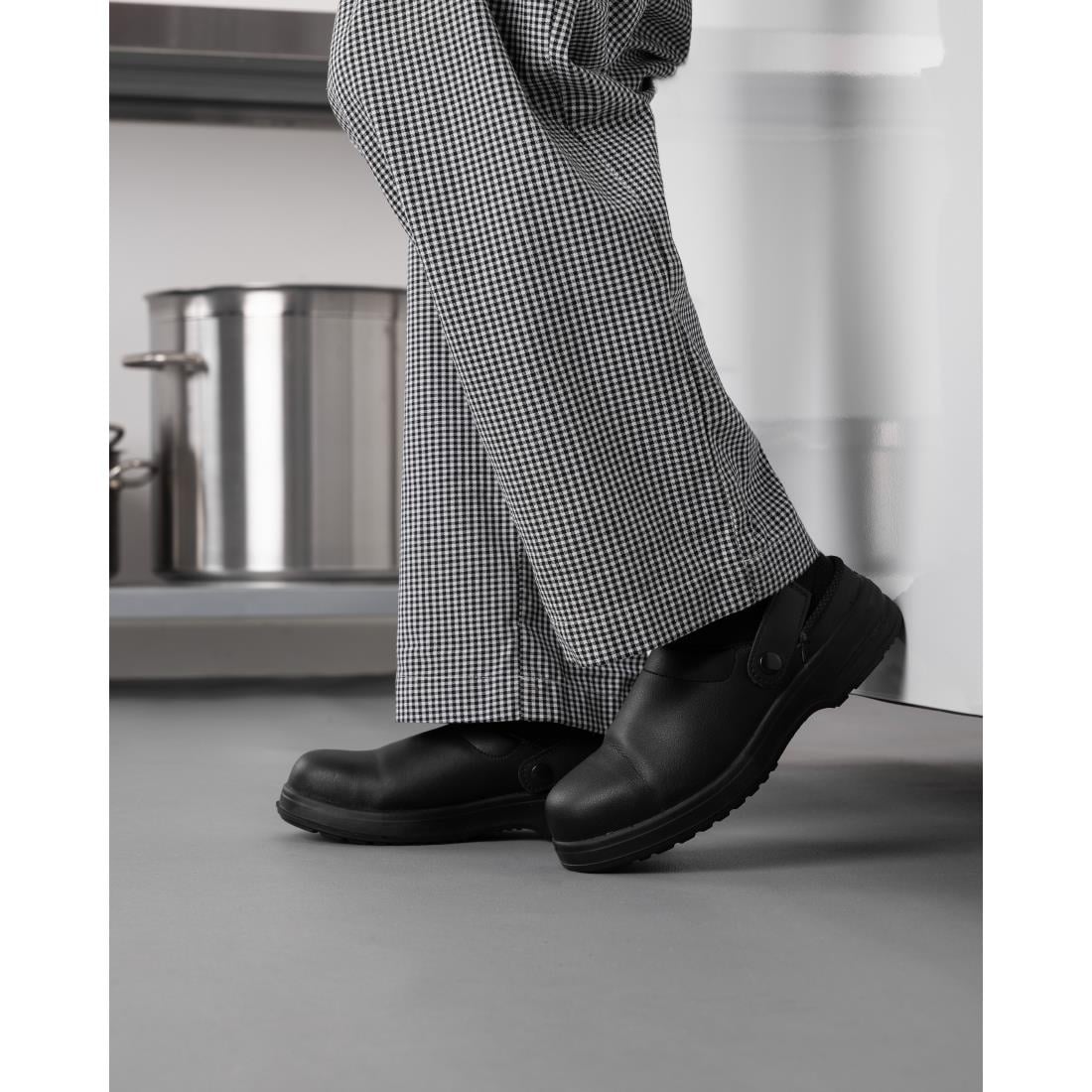 Sabots de cuisine de sécurité Slipbuster Cryzon noirs 39 — A813-39