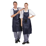 Tablier bavette déperlant Whites bleu — A896