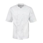 Veste de cuisine mixte blanche Chef Works Montreal Cool Vent S — A914-S