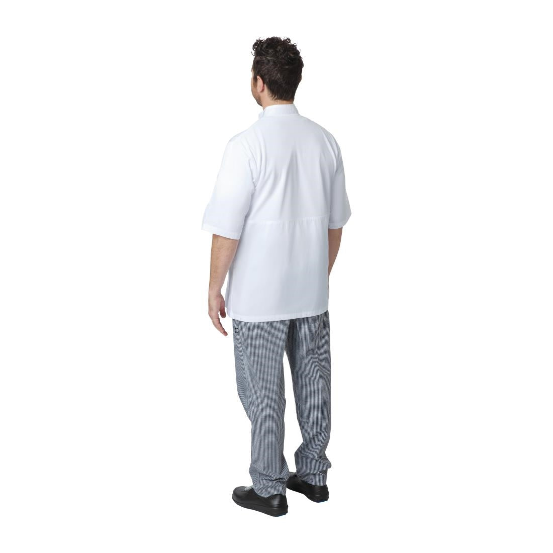 Veste de cuisine mixte blanche Chef Works Montreal Cool Vent L — A914-L