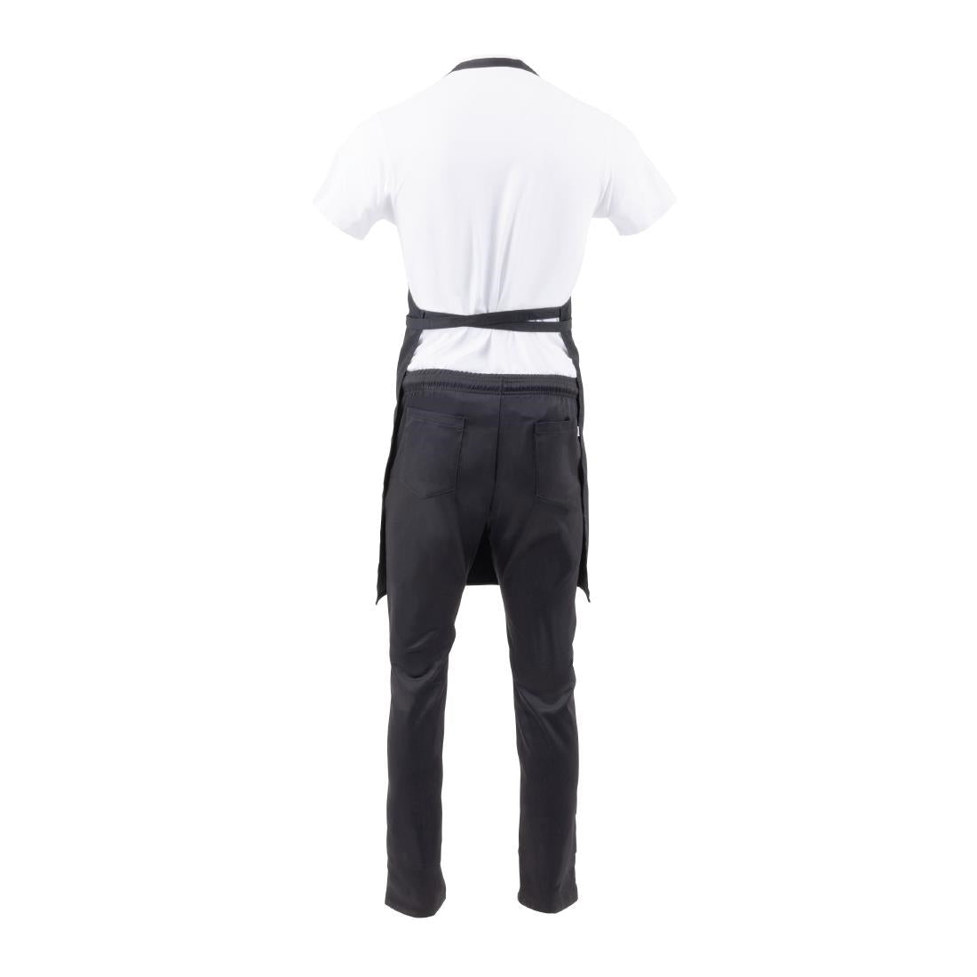Tablier bavette Chef Works noir — A924