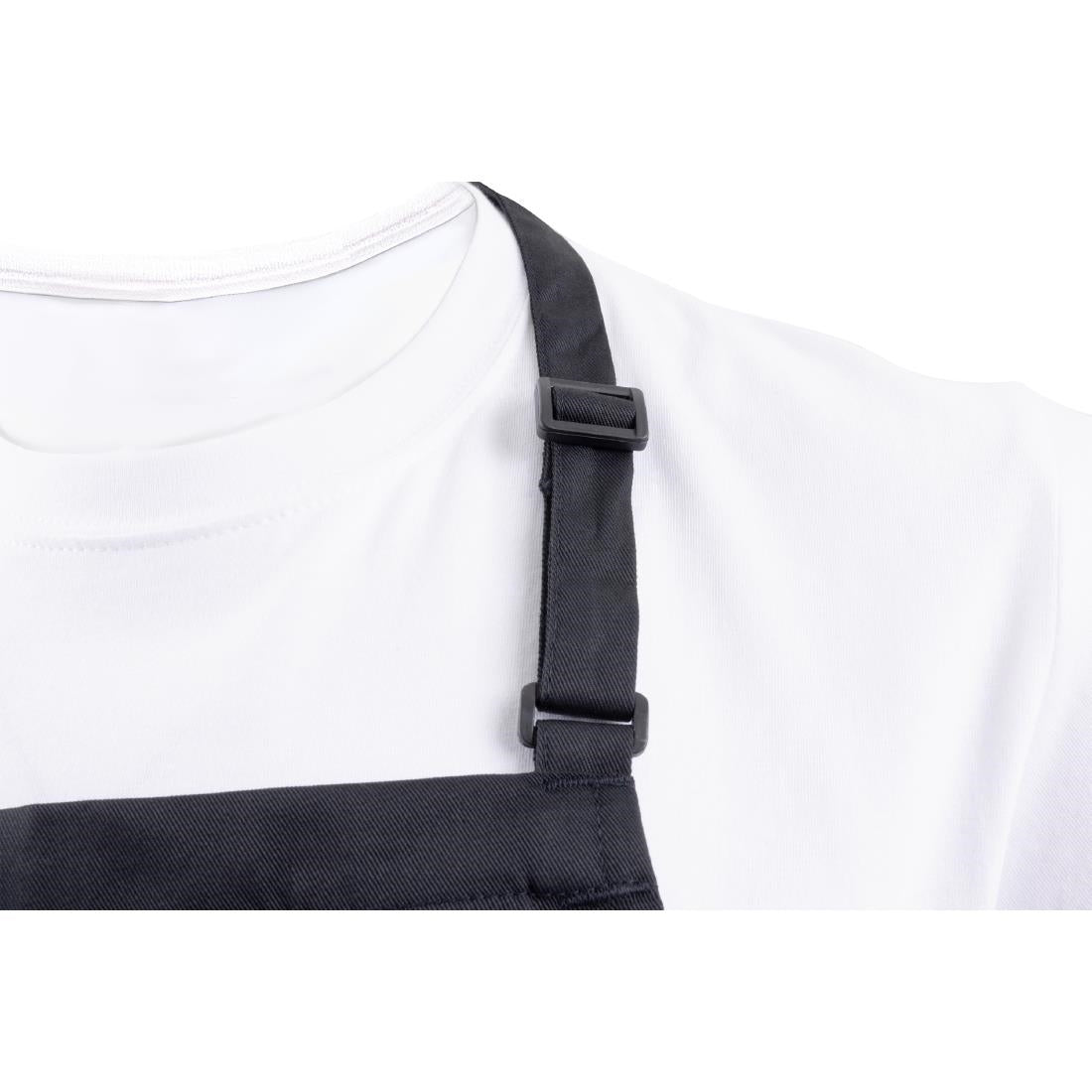 Tablier bavette Chef Works noir — A924