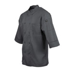 Veste de cuisine mixte Chef Works grise M — A934-M