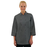 Veste de cuisine mixte Chef Works grise M — A934-M