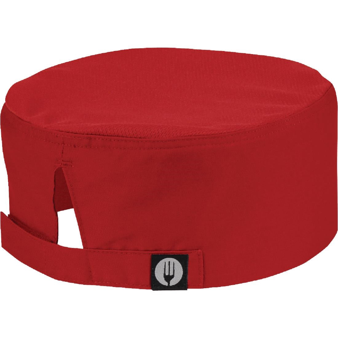Calot de cuisine Cool Vent Chef Works rouge — A956