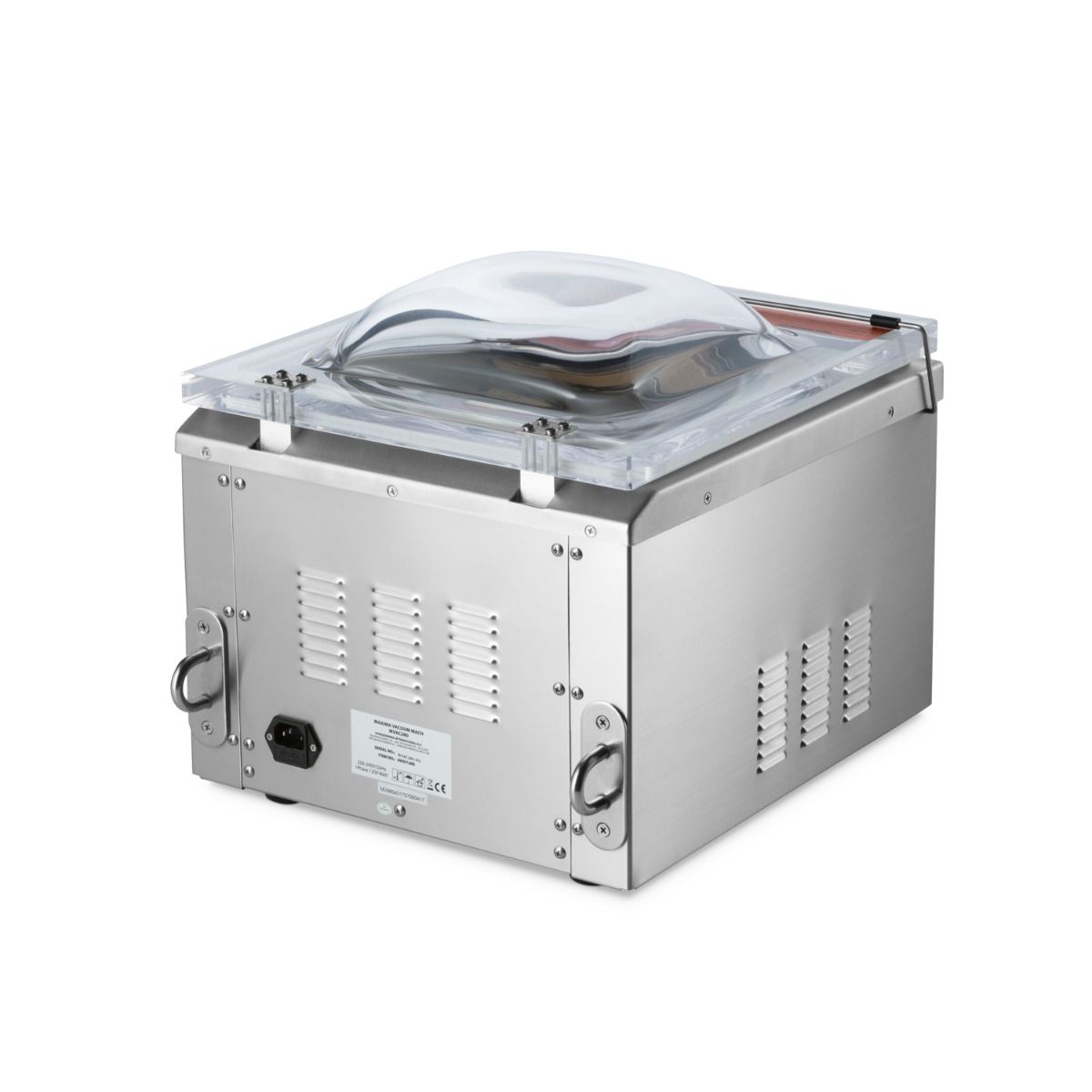 Machine à emballer sous vide - joint de 29 cm - L35 x P30 x H11 cm chambre  – Maxima 09501202