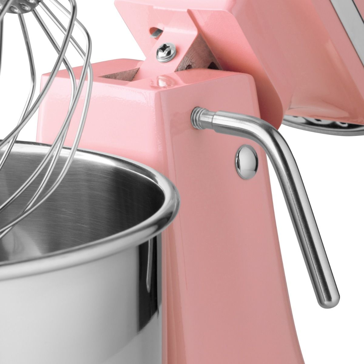 Mixer planétaire - 7 L - jusqu'à 2 kg de pâte - rose – Maxima 09300151