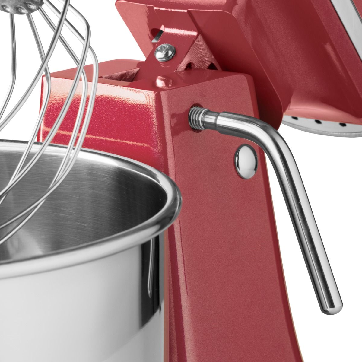 Mixer planétaire - 7 L - jusqu'à  2kg de pâte - rouge framboise – Maxima 09360760