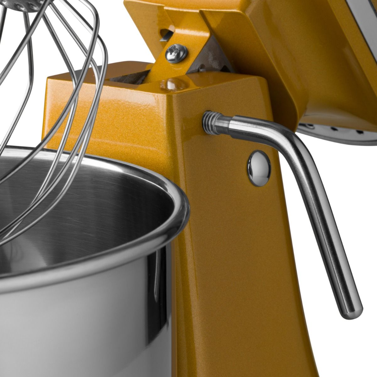 Mixer planétaire - 7 L - jusqu'à 2 kg de pâte - or – Maxima 09360765