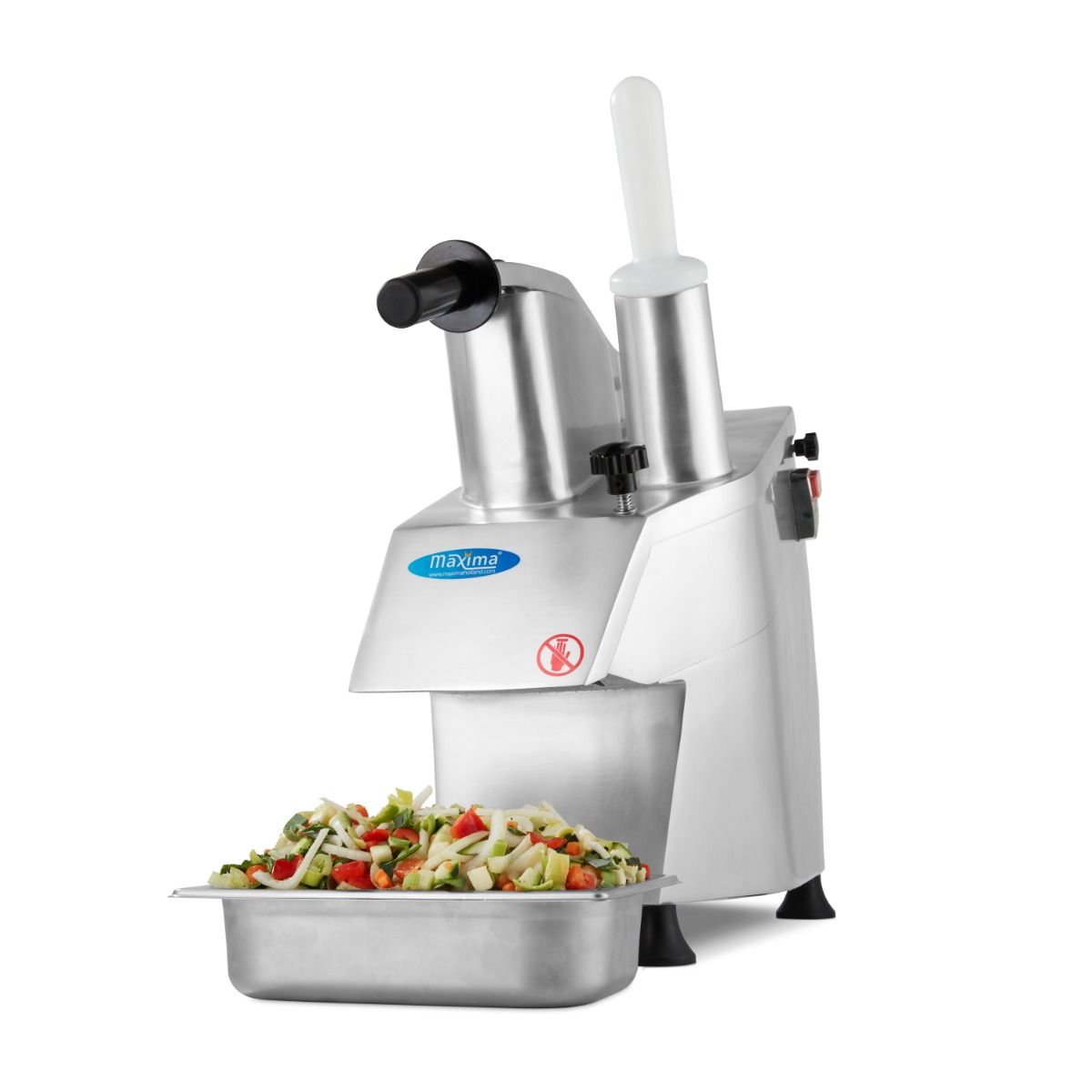Coupe-légumes - jusqu'à 450 kg / h - incl 5 disques de coupe – Maxima 09300235