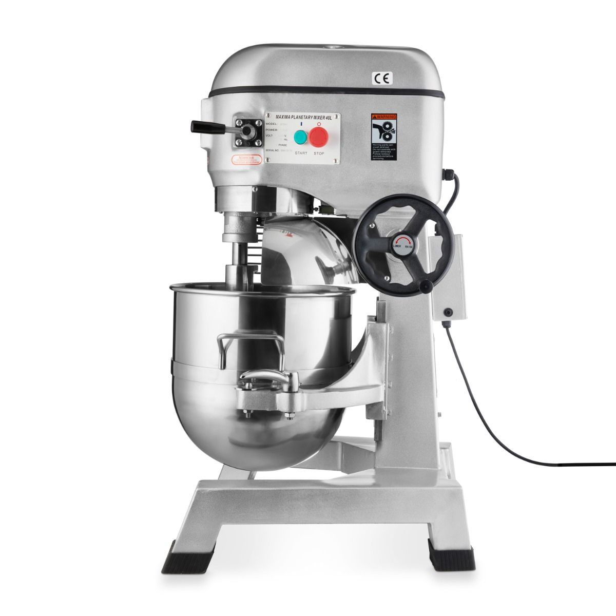 Mixer planétaire - 40 L - jusqu'à 20 kg de pâte - 3 vitesses – Maxima 09300175
