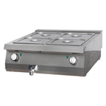 Premium bain marie - unité double - profondeur 90 cm - électrique – Maxima 09398633