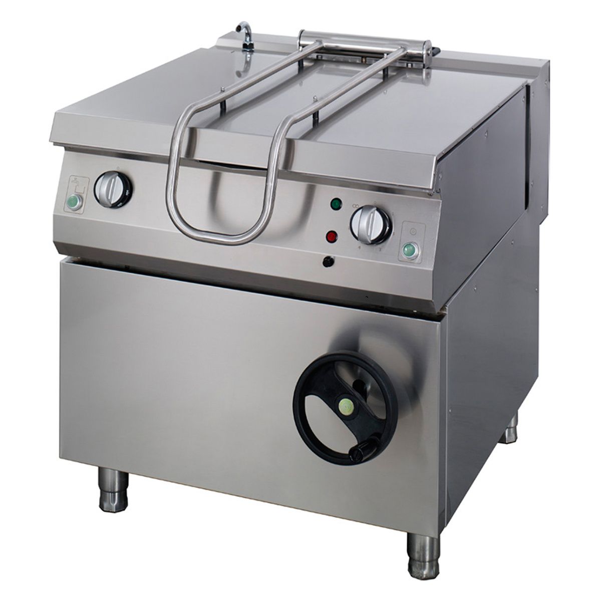 Premium bratt pan - 130 L - profondeur 90 cm - gaz – Maxima 09398667