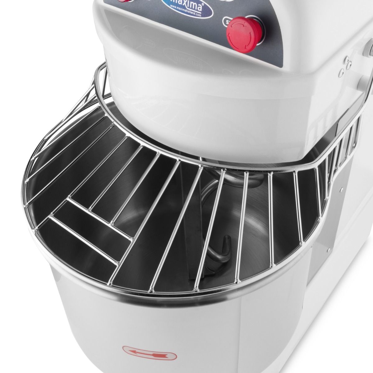 Pétrin à spirale / pétrin à pâte - 30 L - 19 kg de pâte - 2 vitesses – Maxima 09361030