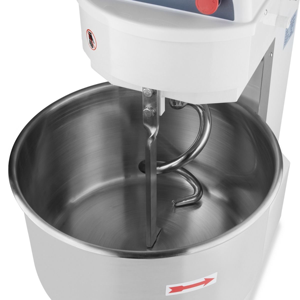 Pétrin à spirale / pétrin à pâte - 50 L - 32 kg de pâte - 2 vitesses – Maxima 09361050