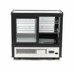 Vitrine à gâteaux - 125 L - 71 cm - portes coulissantes avant et arrière – Maxima 09400847
