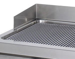 Premium plaque de gril - rainuré - unité double - profondeur 90 cm - gaz – Maxima 09398573