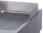 Premium plaque de gril - lisse - unité double - profondeur 90 cm - électrique – Maxima 09398584