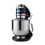 Mixer planétaire - 7 L - jusqu'à 2 kg de pâte - noir – Maxima 09360750