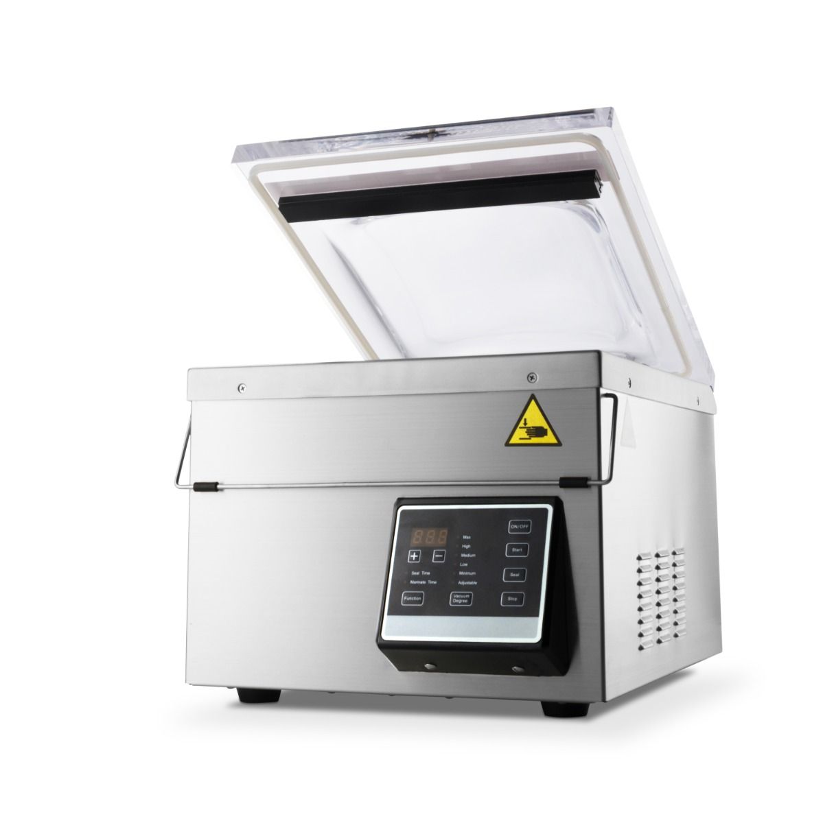 Machine à emballer sous vide - joint de 29 cm - L35 x P30 x H11 cm chambre  – Maxima 09501202