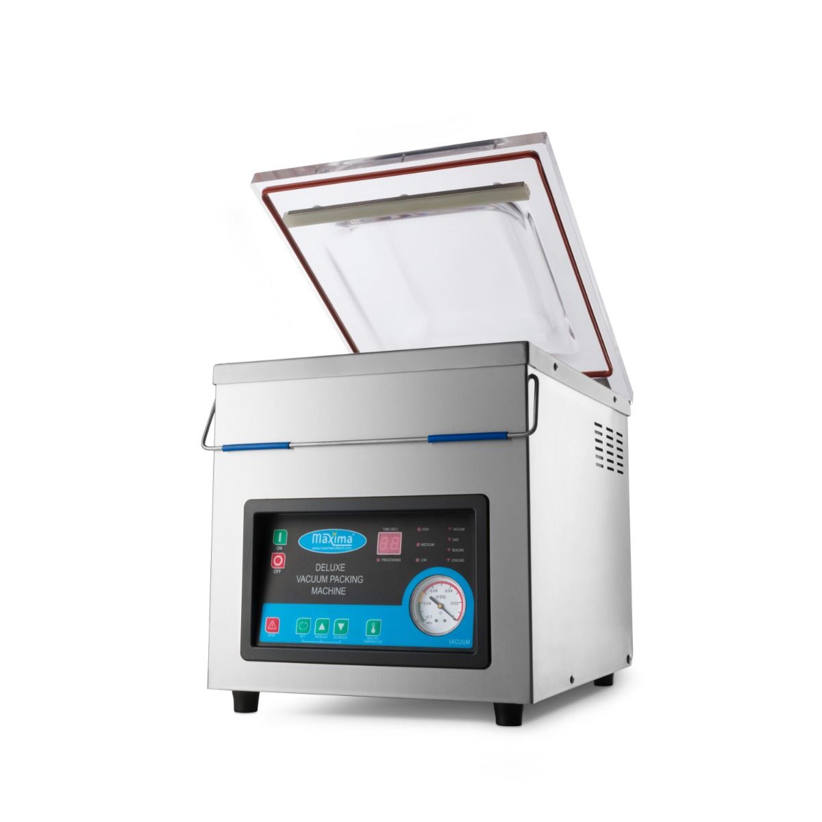 Machine à emballer sous vide - joint 30 cm - W32 x D37 x H18,5 cm chambre – Maxima 09300220