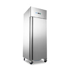 Réfrigérateur à poisson - 600 L - 7 conteneurs (60 x 40 cm) - sur roulettes - acier inoxydable – Maxima 09400002