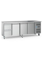Réfrigérateur de comptoir - 223 cm - 4 portes – Maxima 09400408