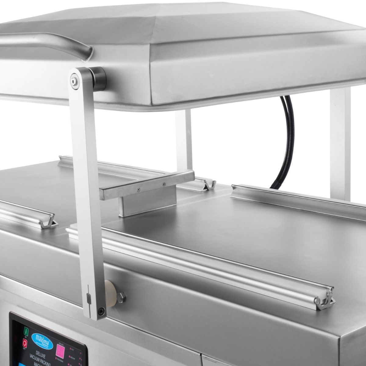 Machine à emballer sous vide - joint 60 cm - W76 x D60 x H16 cm double chambre – Maxima 09300228