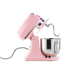 Mixer planétaire - 7 L - jusqu'à 2 kg de pâte - rose – Maxima 09300151