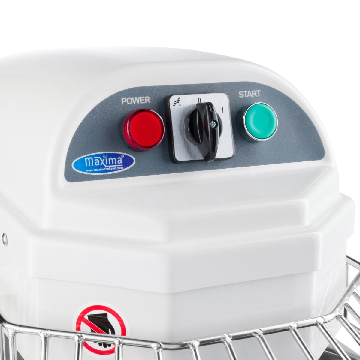 Pétrin à spirale / pétrin à pâte - 10 L - 6 kg de pâte – Maxima 09361010