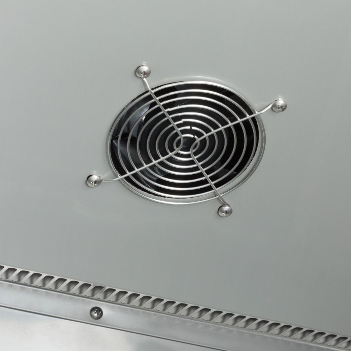 Réfrigérateur à poisson - 600 L - 7 conteneurs (60 x 40 cm) - sur roulettes - acier inoxydable – Maxima 09400002