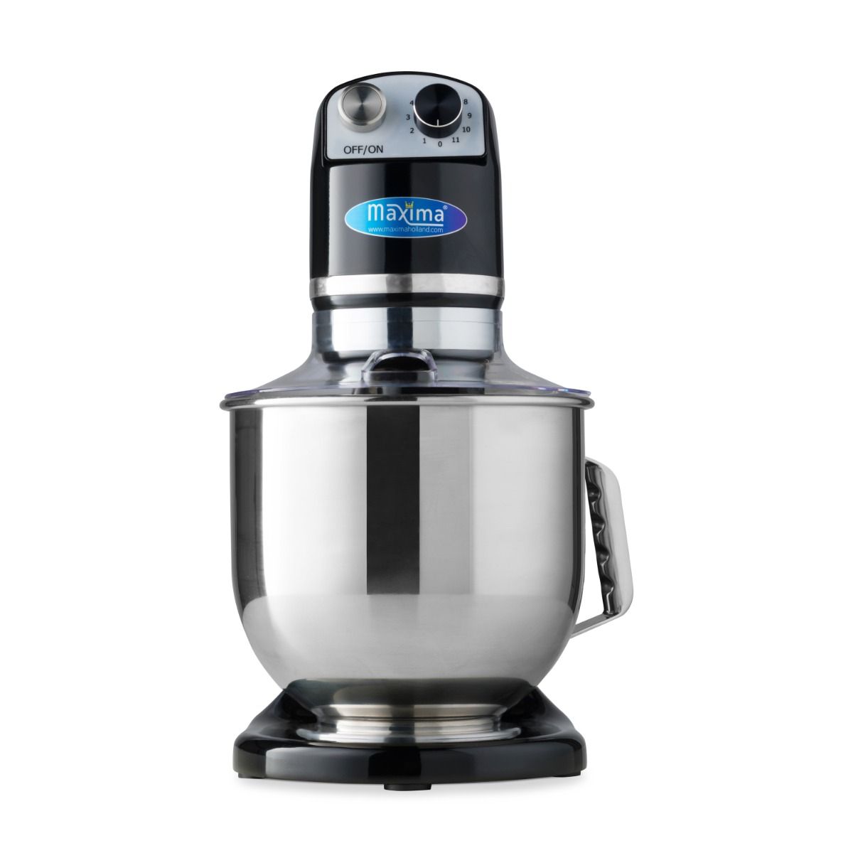 Mixer planétaire - 7 L - jusqu'à 2 kg de pâte - noir – Maxima 09360750