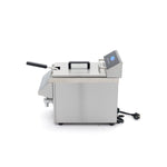 Friteuse - 8 L - 1 panier - induction - avec robinet de vidange – Maxima 09371090