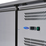 Réfrigérateur de comptoir - 223 cm - 4 portes – Maxima 09400408