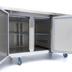 Réfrigérateur de comptoir - 223 cm - 4 portes – Maxima 09400408