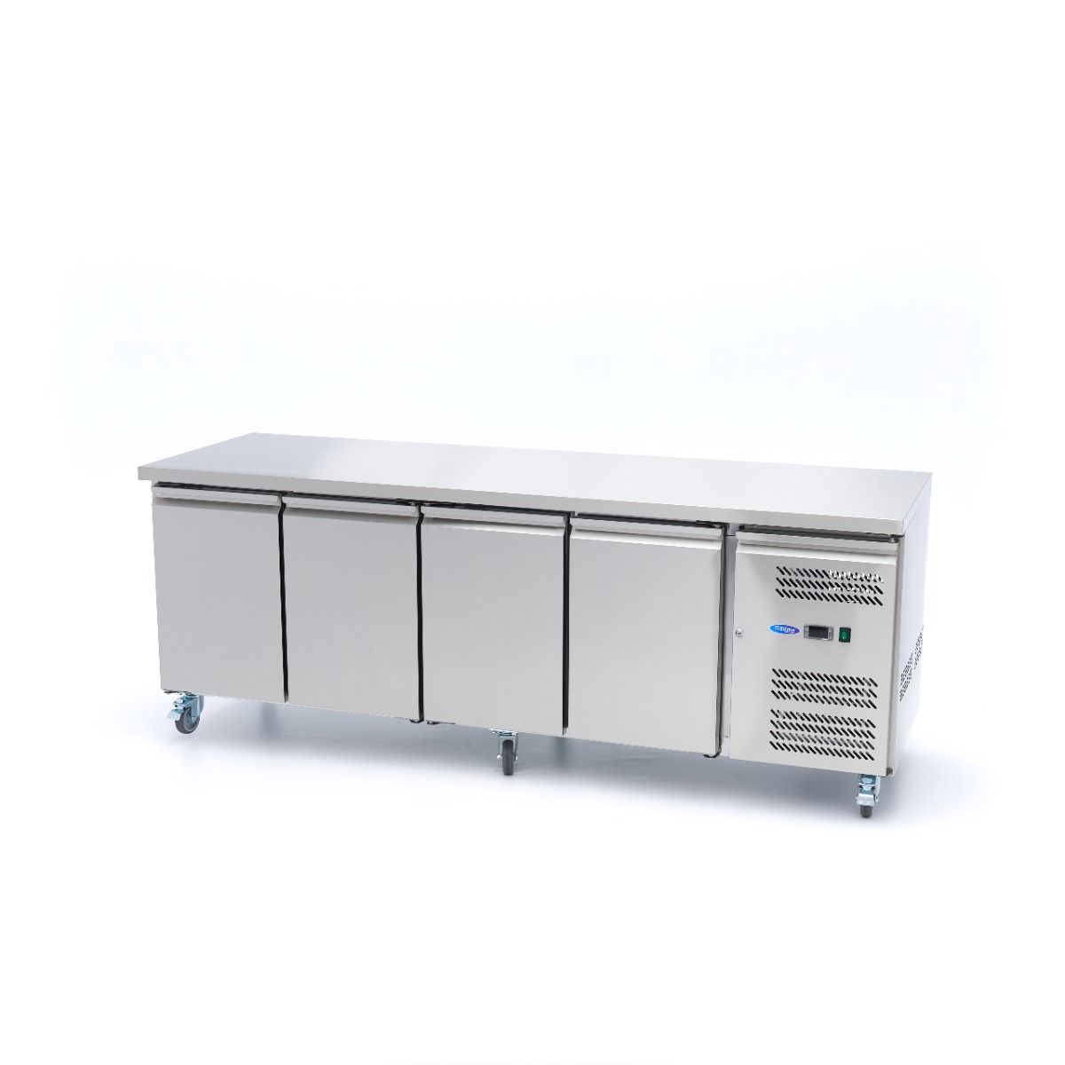Réfrigérateur de comptoir - 223 cm - 4 portes – Maxima 09400408