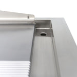 Plancha à induction 700 - lisse et rainurée - 5 000 W - double – Maxima 09371200