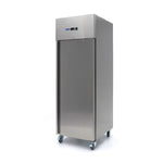 Congélateur - 600 L - 3 étagères réglables (2/1 GN) - acier inoxydable - sur roulettes – Maxima 09400007