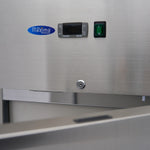 Congélateur - 600 L - 3 étagères réglables (2/1 GN) - acier inoxydable - sur roulettes – Maxima 09400007
