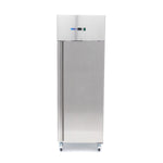 Congélateur - 400 L - 3 étagères réglables - acier inoxydable - sur roulettes – Maxima 09400136
