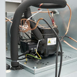Réfrigérateur - 600 L - 3 étagères réglables (2/1 GN)  - acier inoxydable - sur roulettes – Maxima 09400003