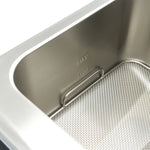 Friteuse - 8 L - 1 panier - induction - système de levage - avec robinet de vidange – Maxima 09371450