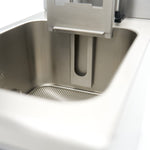 Friteuse - 8 L - 1 panier - induction - système de levage - avec robinet de vidange – Maxima 09371450